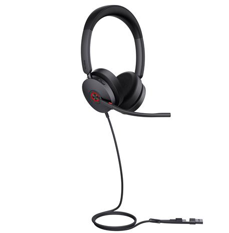 Yealink UH48 Dual (1308151) MS Teams USB-C/A, langallinen kuulokemikrofoni