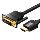 HDMI-DVI-kaapeli - VENTION - 2m - Kaksisuuntainen - 1080P Full HD - Musta