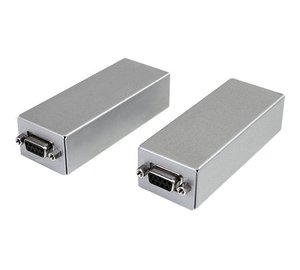 StarTech.com RS232 Serial over Cat5 Extender, 1km (3300ft) Range, Plug & Play, No Software, DB9 Serial Extension - TAA