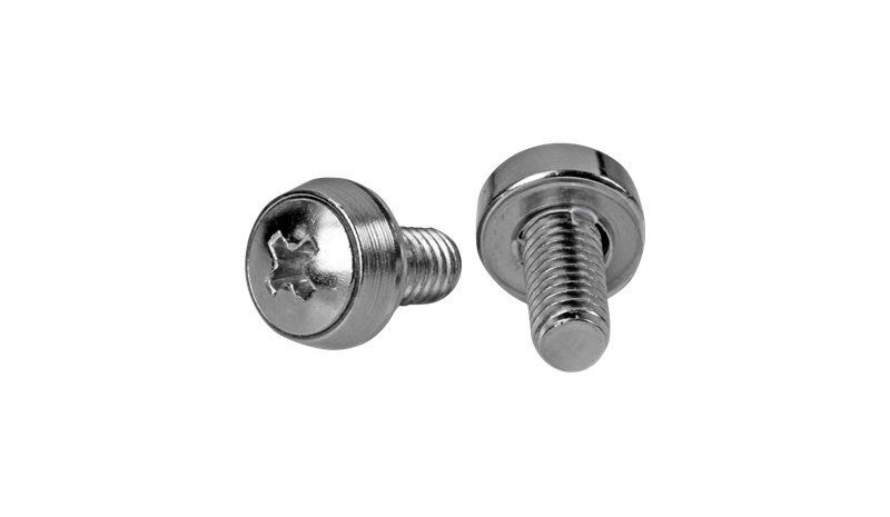 StarTech.com 50 Pkg M6 Mounting Screws for Server Rack Cabinet
