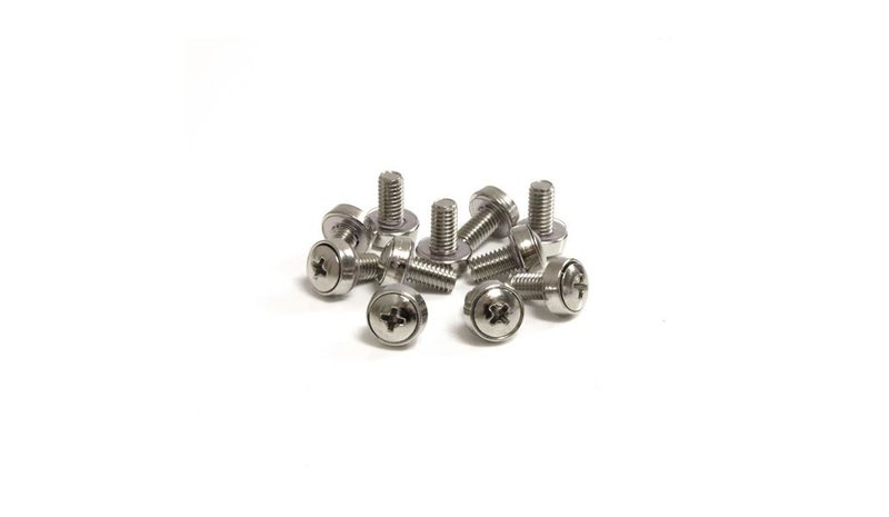 StarTech.com 50 Pkg M6 Mounting Screws for Server Rack Cabinet