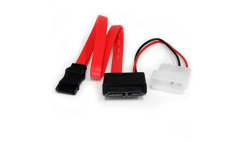 StarTech.com 12in Slimline SATA to SATA with LP4 Power Cable Adapter – kuva 2/4