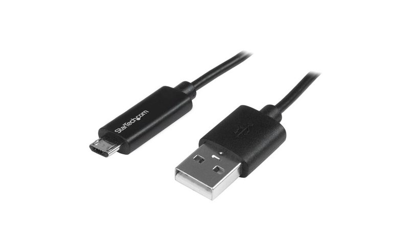 StarTech.com Micro-USB Cable with LED Charging Light - M/M - 1m (3ft)