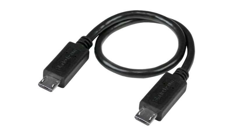 StarTech.com USB OTG Cable - Micro USB to Micro USB - M/M - 8 in.