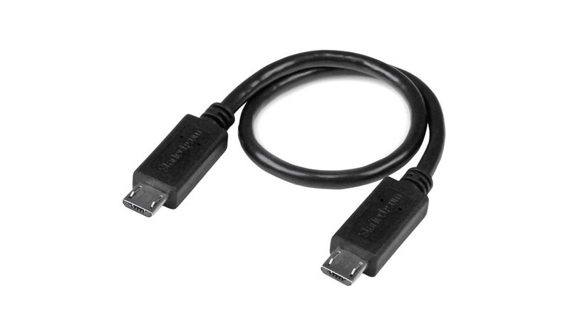 StarTech.com USB OTG Cable - Micro USB to Micro USB - M/M - 8 in.