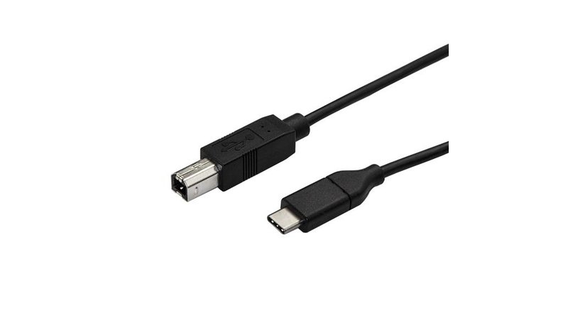 StarTech.com USB-C to USB-B Printer Cable - M/M - 0.5 m - USB 2.0