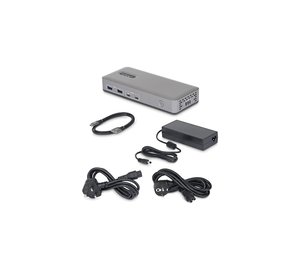 StarTech.com 199UE-USBC-DOCK laptop dock/port replicator Wired USB 3.2 Gen 2 (3.1 Gen 2) Type-C Grey