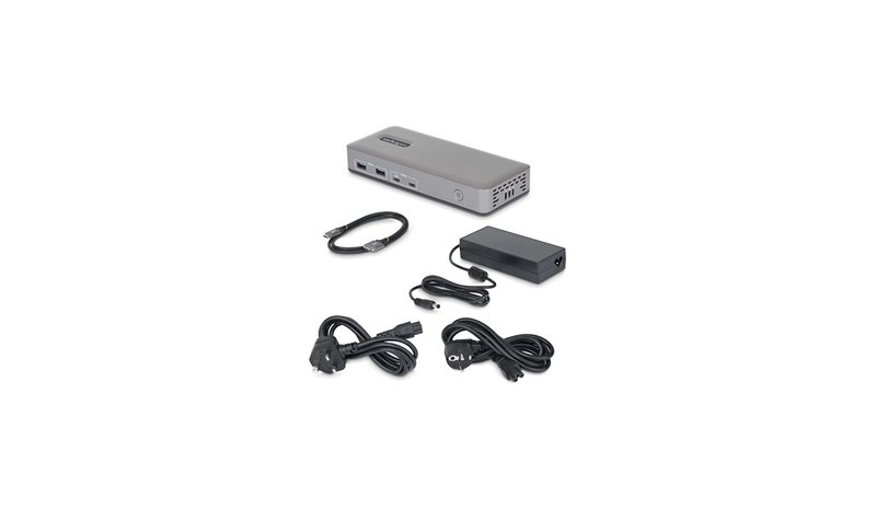 StarTech.com 199UE-USBC-DOCK laptop dock/port replicator Wired USB 3.2 Gen 2 (3.1 Gen 2) Type-C Grey