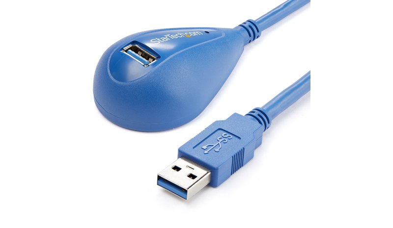 StarTech.com 5 ft Desktop SuperSpeed USB 3.0 Extension Cable - A to A M/F