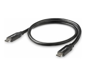 StarTech.com USB-C to USB-C Cable w/ 5A PD - M/M - 0.5 m - USB 2.0 - USB-IF Certified