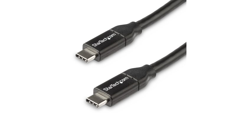 StarTech.com USB-C to USB-C Cable w/ 5A PD - M/M - 0.5 m - USB 2.0 - USB-IF Certified