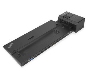 Lenovo 40AJ0135DK laptop dock/port replicator Docking Black