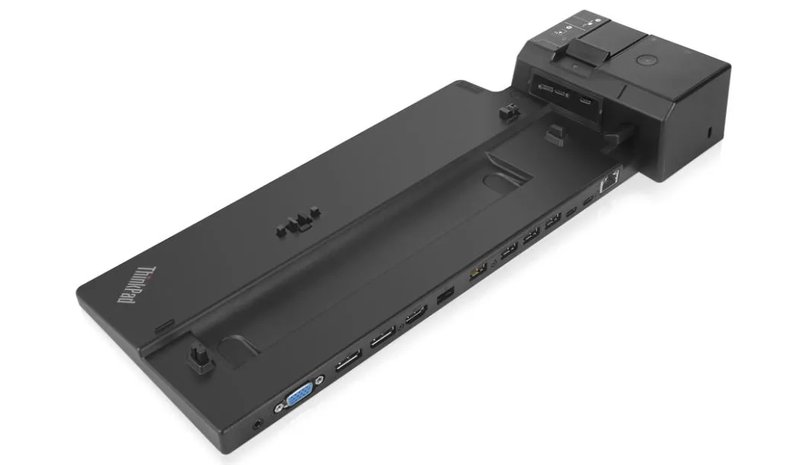Lenovo 40AJ0135DK laptop dock/port replicator Docking Black