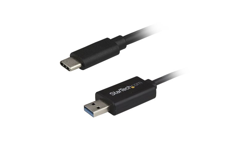 StarTech.com USB-C to USB 3.0 Data Transfer Cable for Mac and Windows, 2m (6ft)