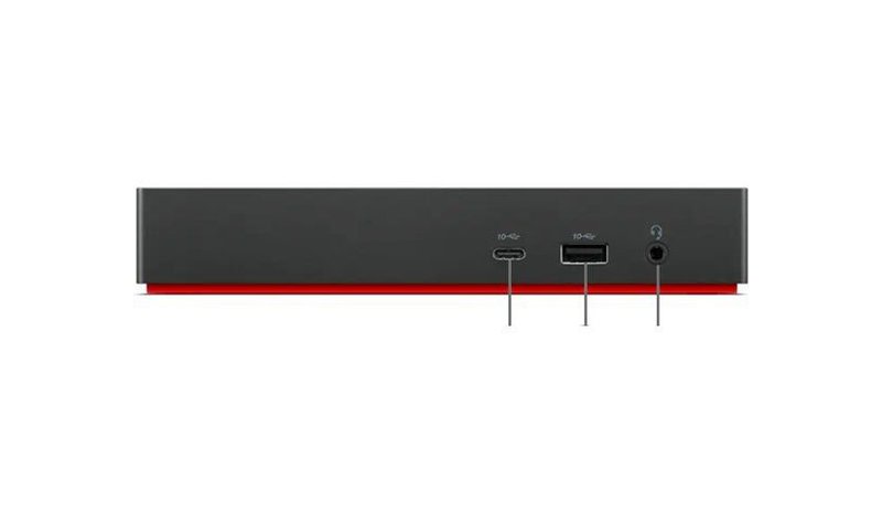 Lenovo TP USB-C Dock-MX Wired USB 3.2 Gen 1 (3.1 Gen 1) Type-C Black – kuva 1/4