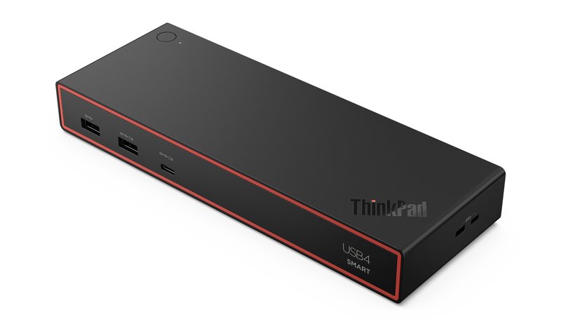 Lenovo ThinkPad USB4 Smart Dock 5500 Wired Black