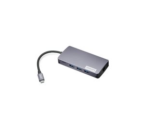 Lenovo GX91M73946 laptop dock/port replicator Wired USB 3.2 Gen 1 (3.1 Gen 1) Type-C Grey
