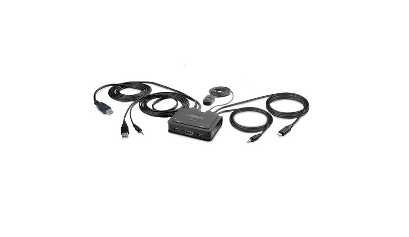 StarTech.com C2-H46-UAC-CBL-KVM, kytkin