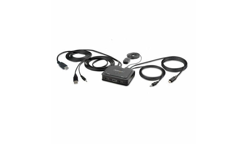 StarTech.com C2-H46-UAC-CBL-KVM, kytkin