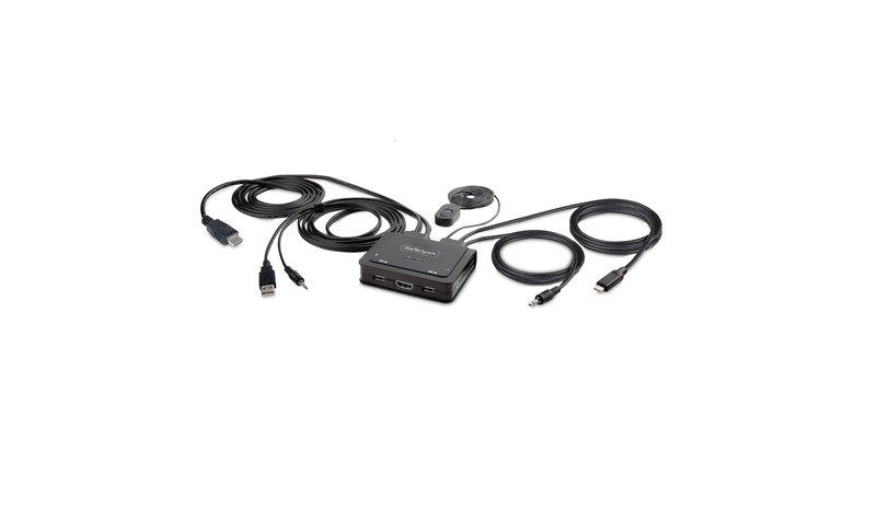 StarTech.com C2-H46-UAC-CBL-KVM, kytkin