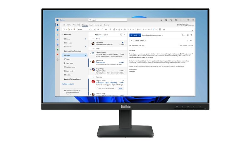 Lenovo ThinkVision S24-4e Monitor