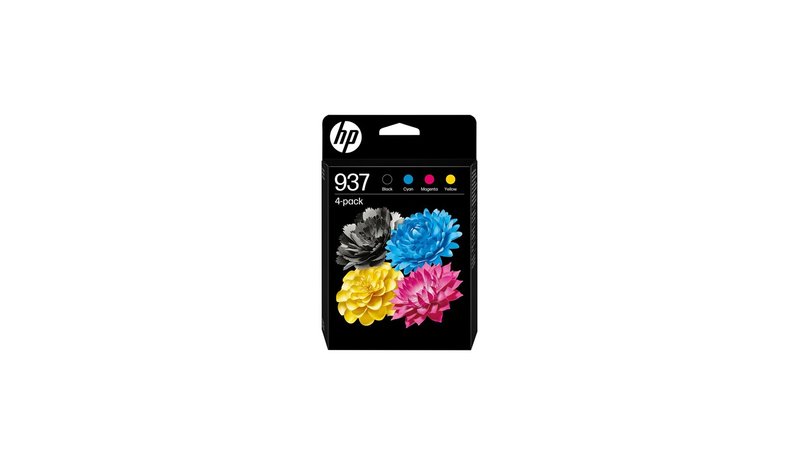 HP 937 CMYK Original Ink Cartridge 4-Pack