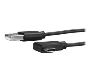 StarTech.com USB-A to USB-C Cable - Right-Angle - M/M - 1 m (3 ft.) - USB 2.0