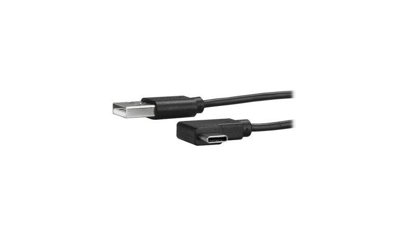 StarTech.com USB-A to USB-C Cable - Right-Angle - M/M - 1 m (3 ft.) - USB 2.0