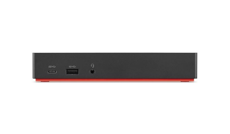 Lenovo 40AS0090EU laptop dock/port replicator Wired USB 3.2 Gen 1 (3.1 Gen 1) Type-C Black