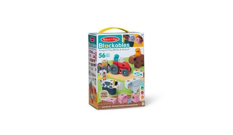 Melissa & Doug MDT BBN Blockables Farm GML