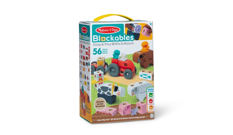 Melissa & Doug MDT BBN Blockables Farm GML