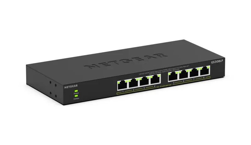 NETGEAR GS308LP-100EUS, kytkin