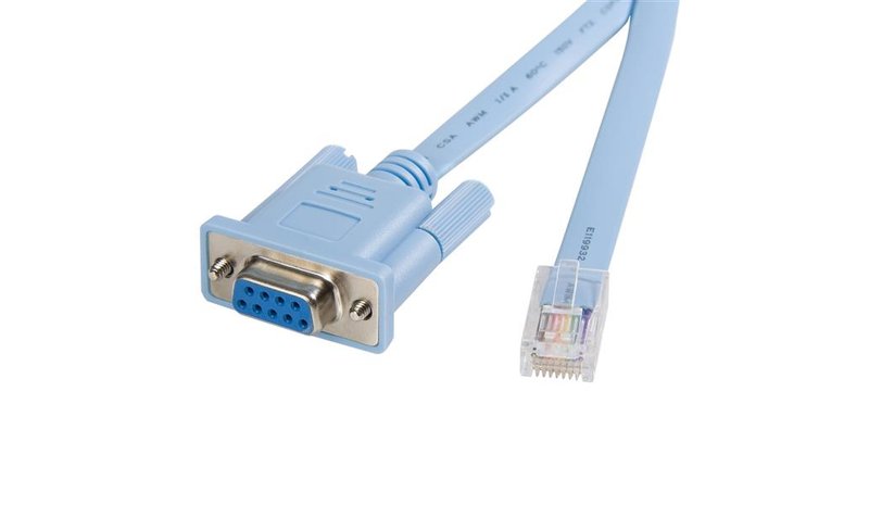 StarTech.com 6 ft RJ45 to DB9 Cisco Console Management Router Cable - M/F