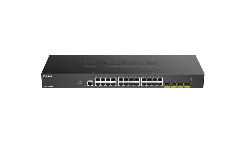D-Link DGS-1250-28X/E, kytkin