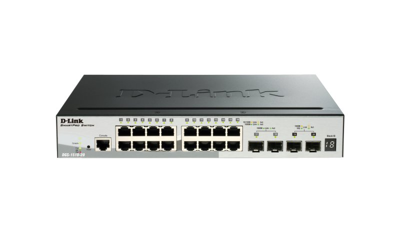 D-Link DGS-1510-52XMP/E, kytkin