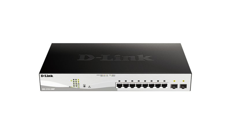 D-Link DGS-1210-10MP/E, kytkin