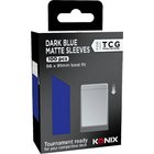 Konix Dark Blue Matte Sleeve 100 pieces