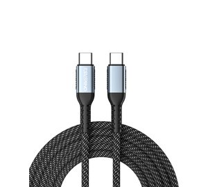 Oniverse USB-C to USB-C 100W fast charging cable - 2 meters - Black (Multiplatform)
