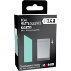 Konix Teal Matte Sleeve 100 pieces