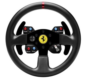 Thrustmaster Ferrari 458 Challenge Wheel Add-On Black USB 2.0 Steering wheel PC, Playstation 3