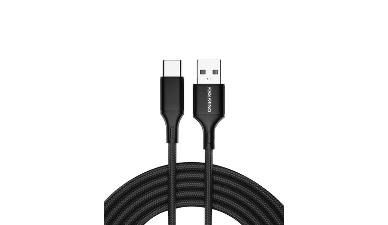 Oniverse USB-A to USB-C Charge Cable - 3 meters - Black (Multiplatform)