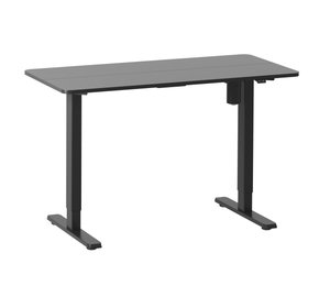 Equip 650812 ERGO Electric Sit-Stand Desk Frame with Desktop, Black