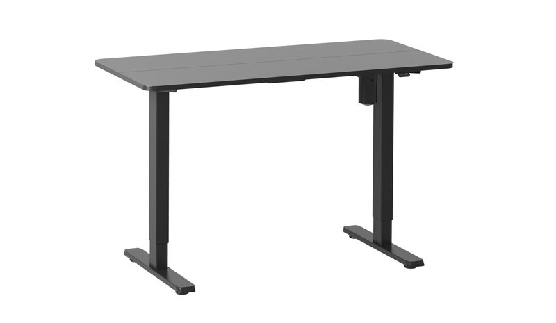 Equip 650812 ERGO Electric Sit-Stand Desk Frame with Desktop, Black