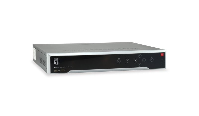 LevelOne NVR-1332 4-Bay Network Video recoder, H265