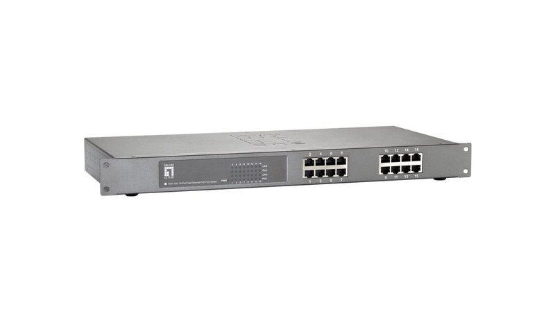 LevelOne FEP-1612W150, kytkin