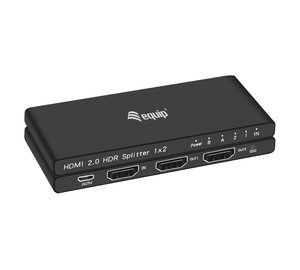 Equip Ultra Slim 2-Port HDMI 2.0 Splitter