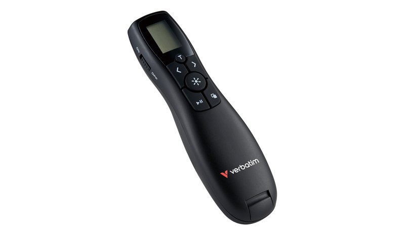 Verbatim Keynote Wireless Presenter with LCD Display