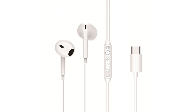 Conceptronic BRENDAN02W USB-C Earbud Headset