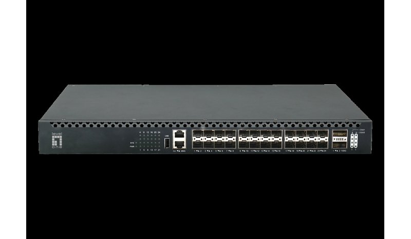 LevelOne XQS-3126, kytkin