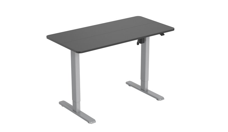 Equip ERGO Electric Sit-Stand Desk Frame with Desktop, Grey – kuva 2/2